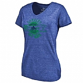 Women's Vancouver Canucks Fanatics Branded Personalized Insignia Tri Blend T-Shirt Royal FengYun,baseball caps,new era cap wholesale,wholesale hats